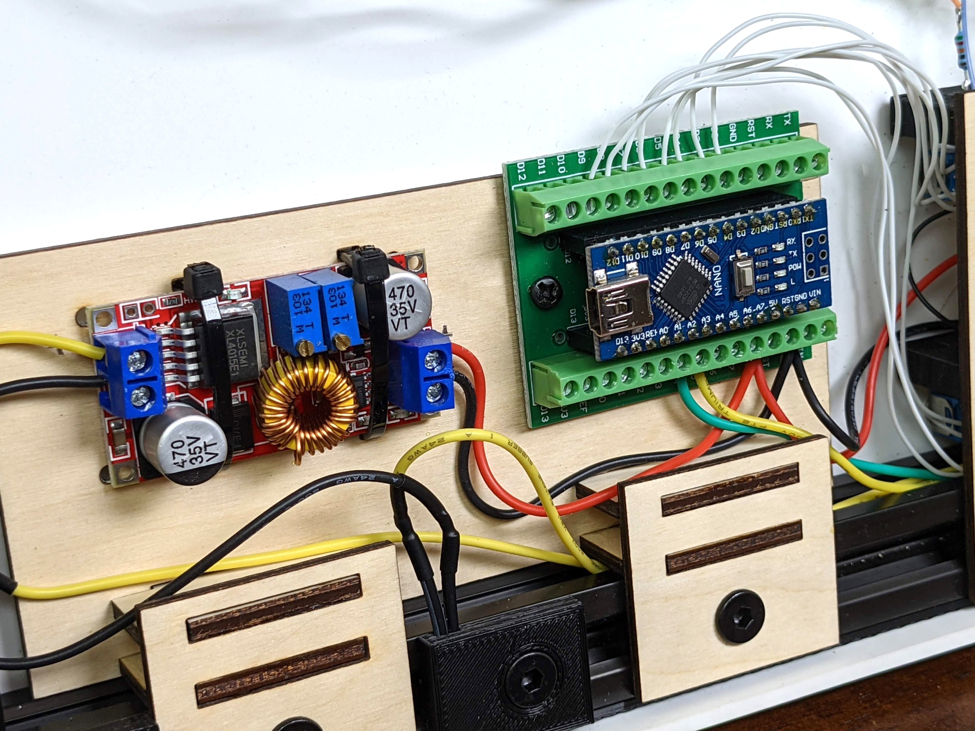 4 bit adder psu and arduino