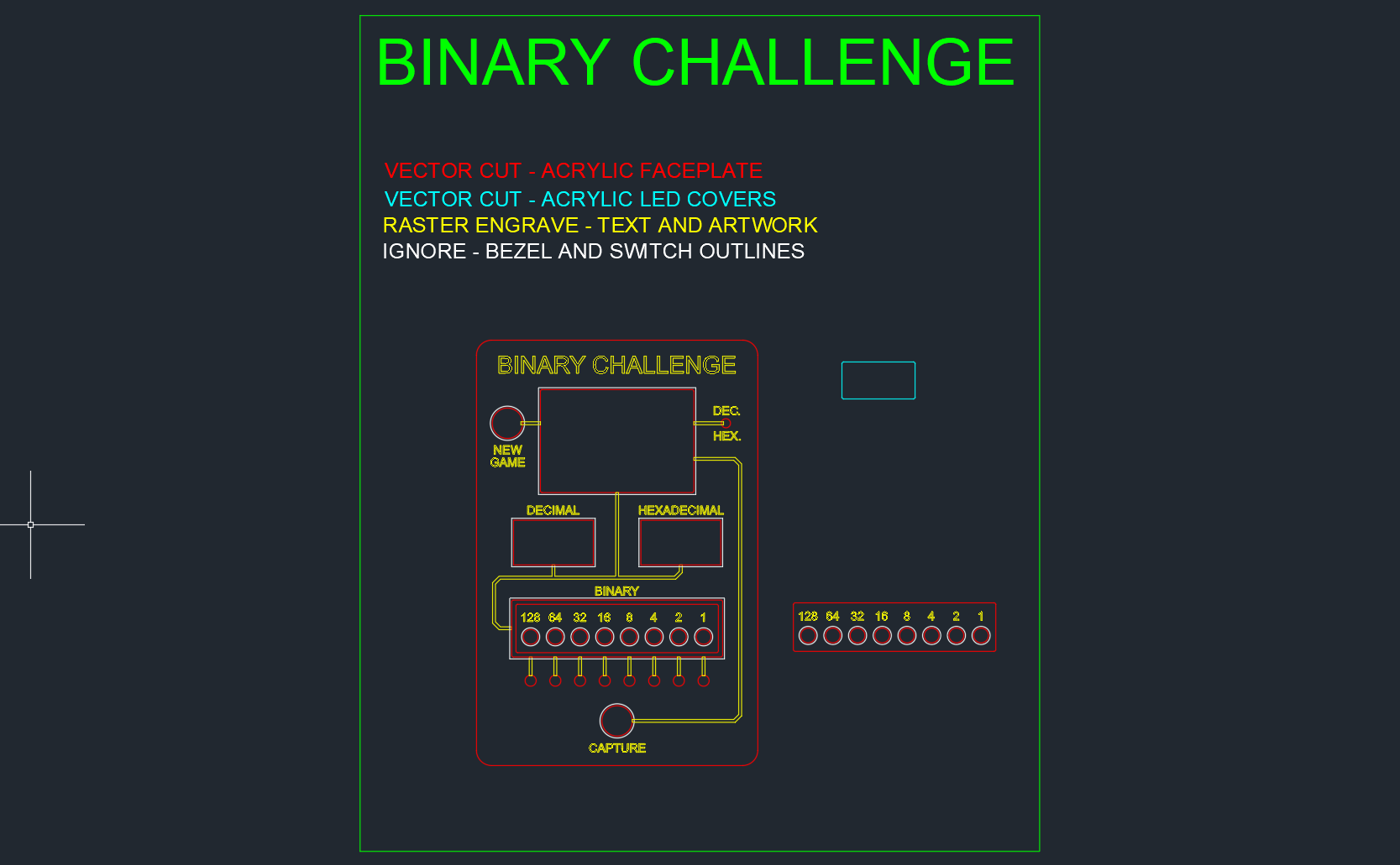 binary challenge cad screenshot