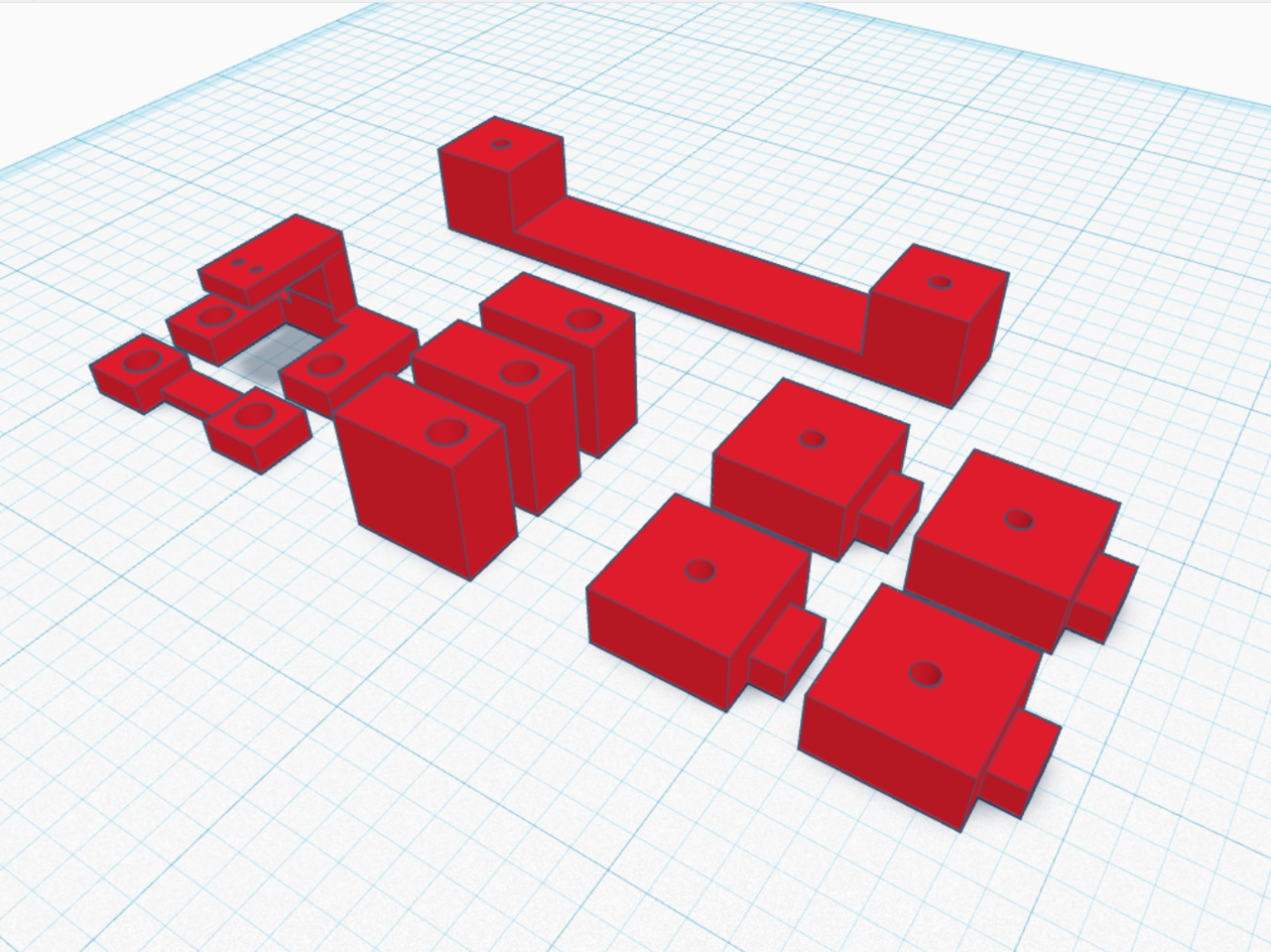 cat prank printed parts in cad