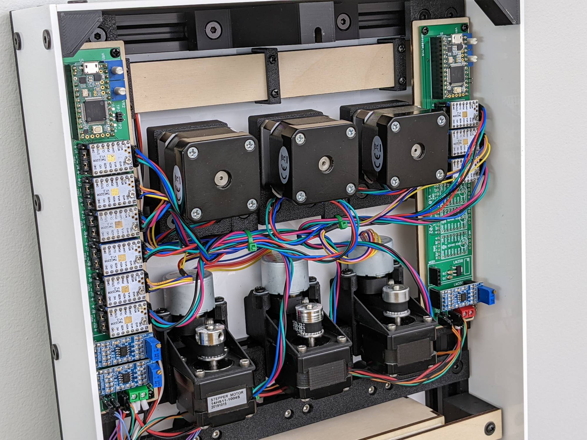 melodic chimes stepper motor electronics