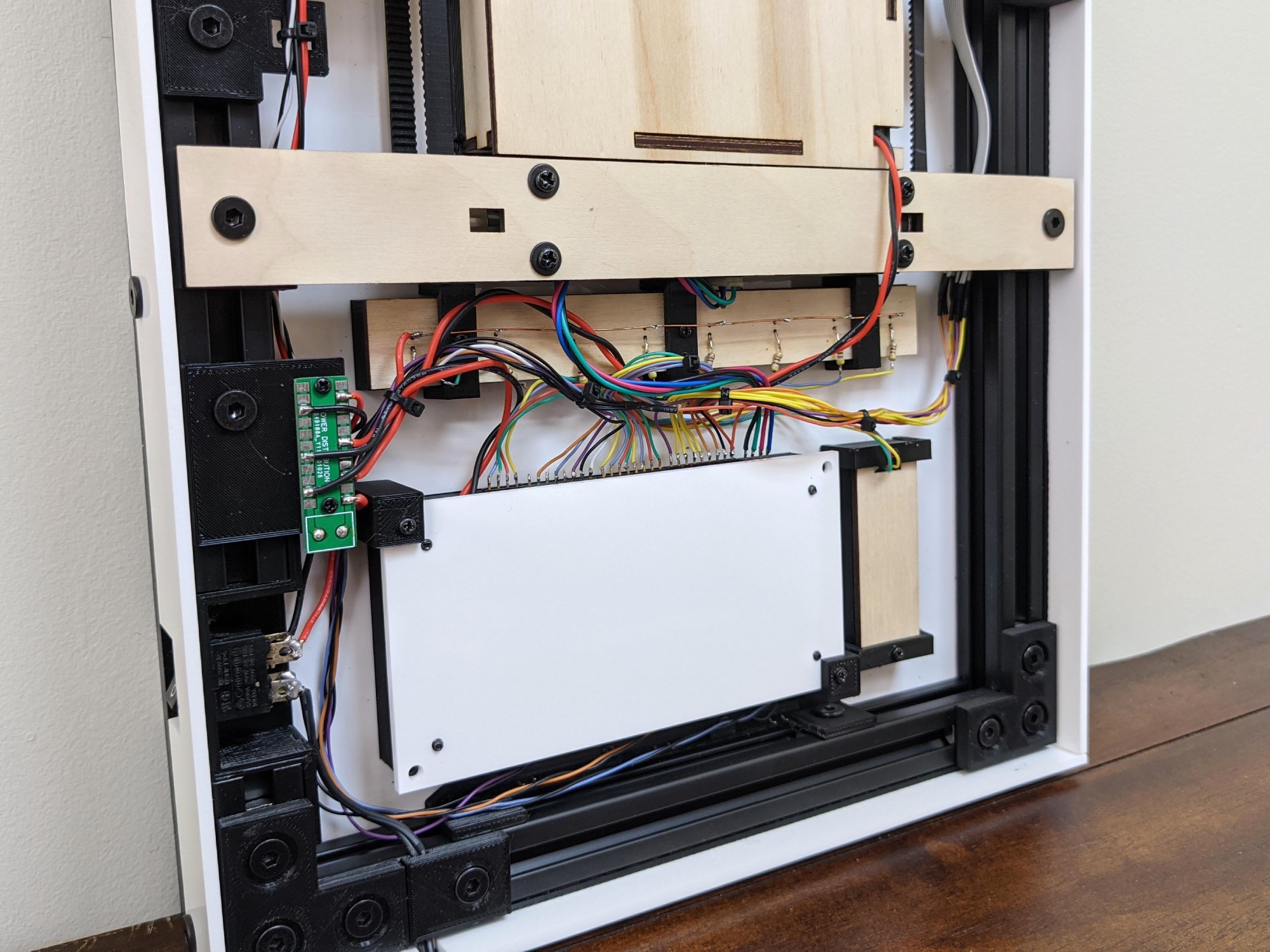 RGBY ROM wiring area