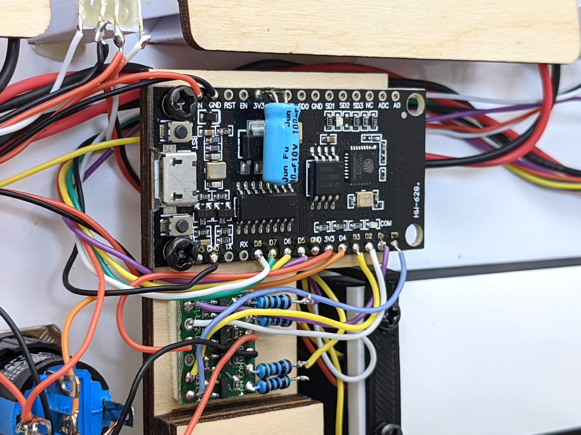 spot clock 2 esp8266